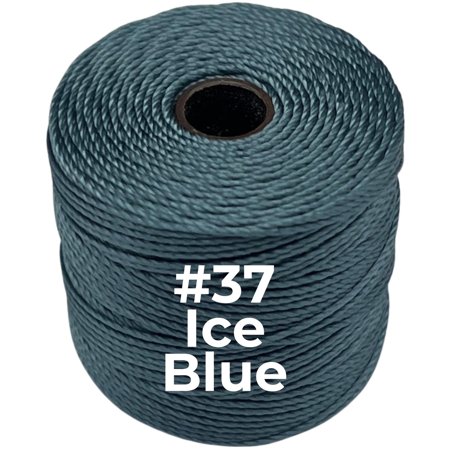 Blue S-Lon Bead Cord TEX 210 77yd 0.5mm