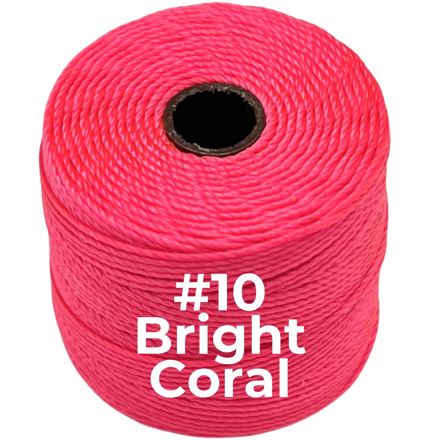 Pink S-Lon Bead Cord TEX 210 77yd 0.5mm
