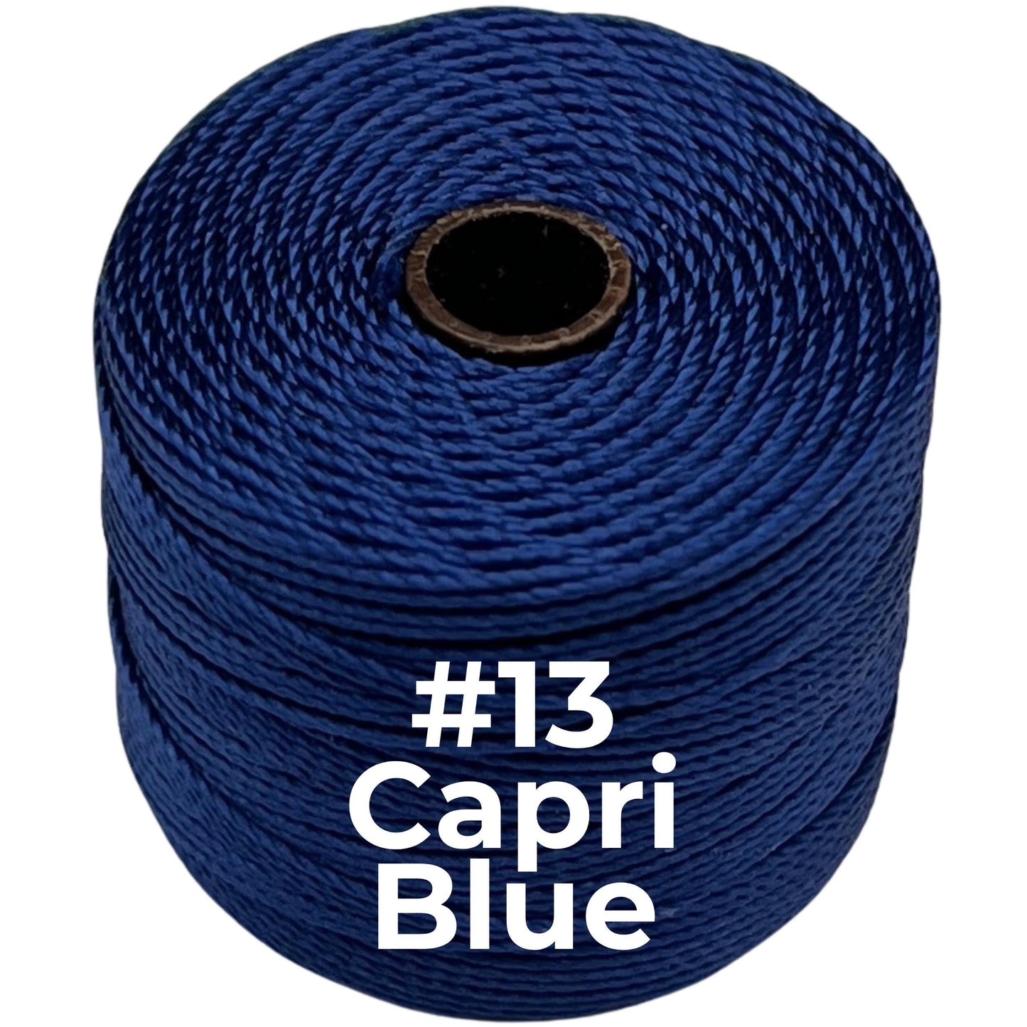 Blue S-Lon Bead Cord TEX 210 77yd 0.5mm