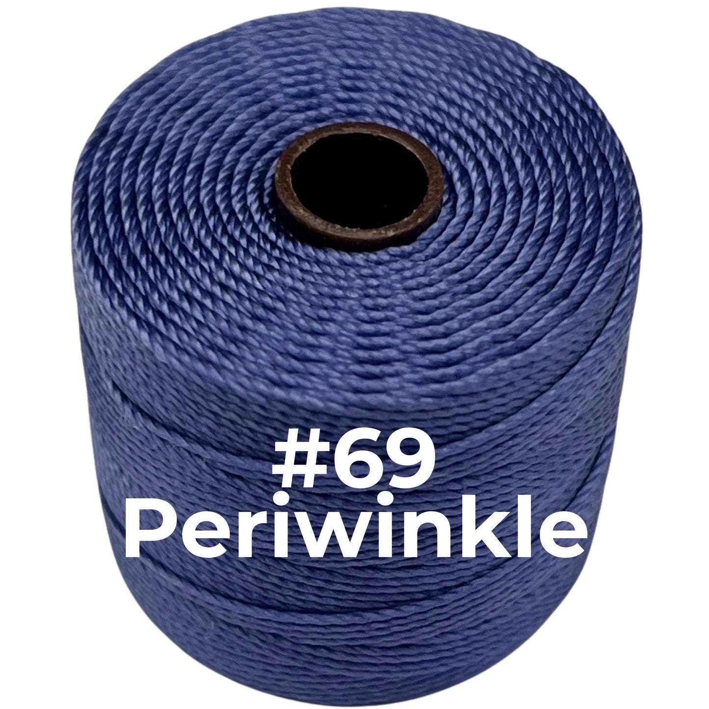 Blue S-Lon Bead Cord TEX 210 77yd 0.5mm
