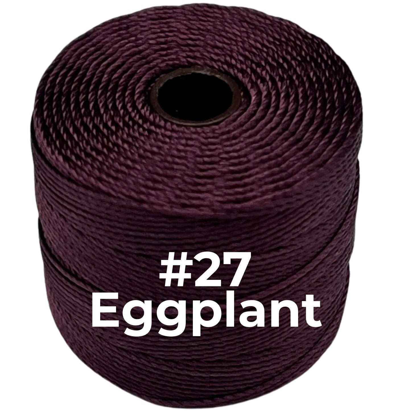 Purple S-Lon Bead Cord TEX 210 77yd 0.5mm