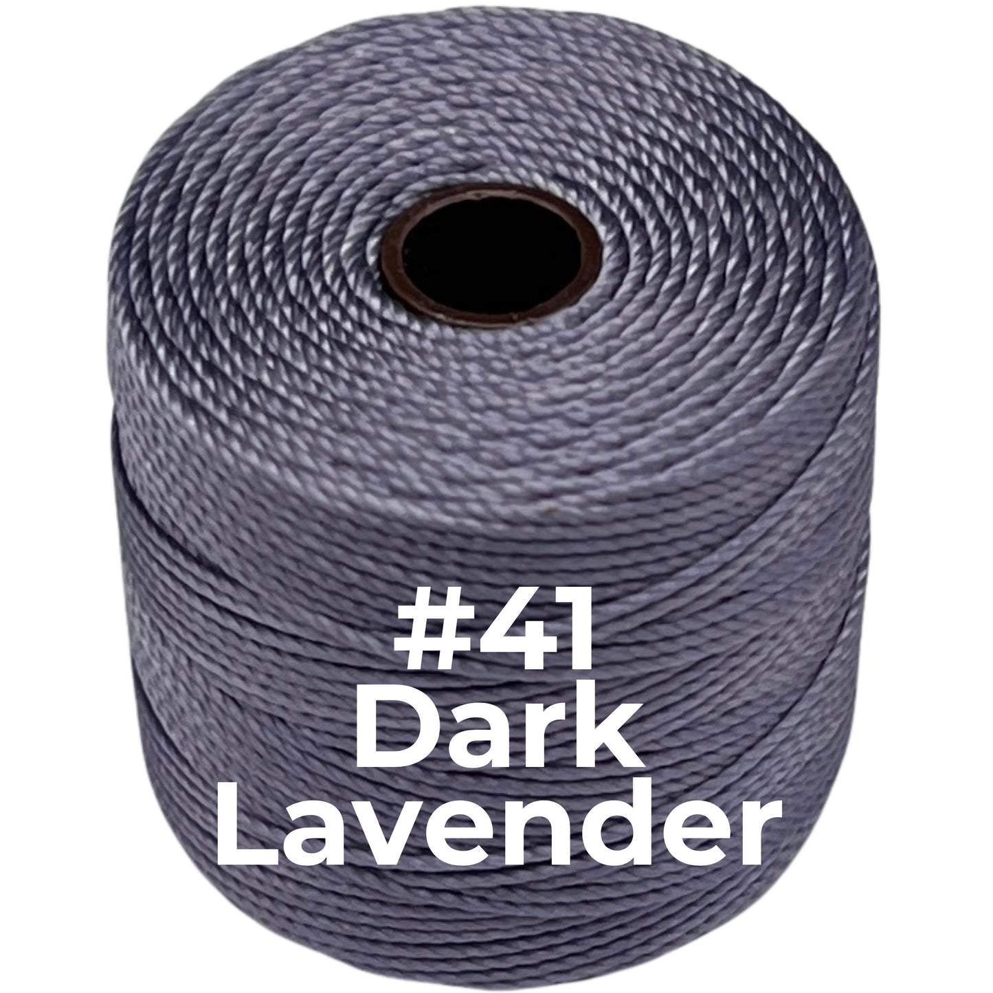Purple S-Lon Bead Cord TEX 210 77yd 0.5mm