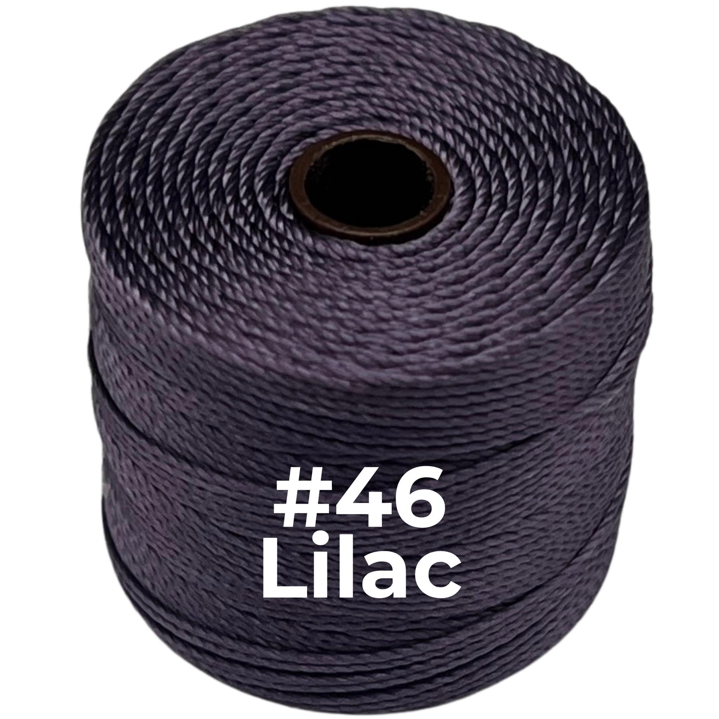 Purple S-Lon Bead Cord TEX 210 77yd 0.5mm