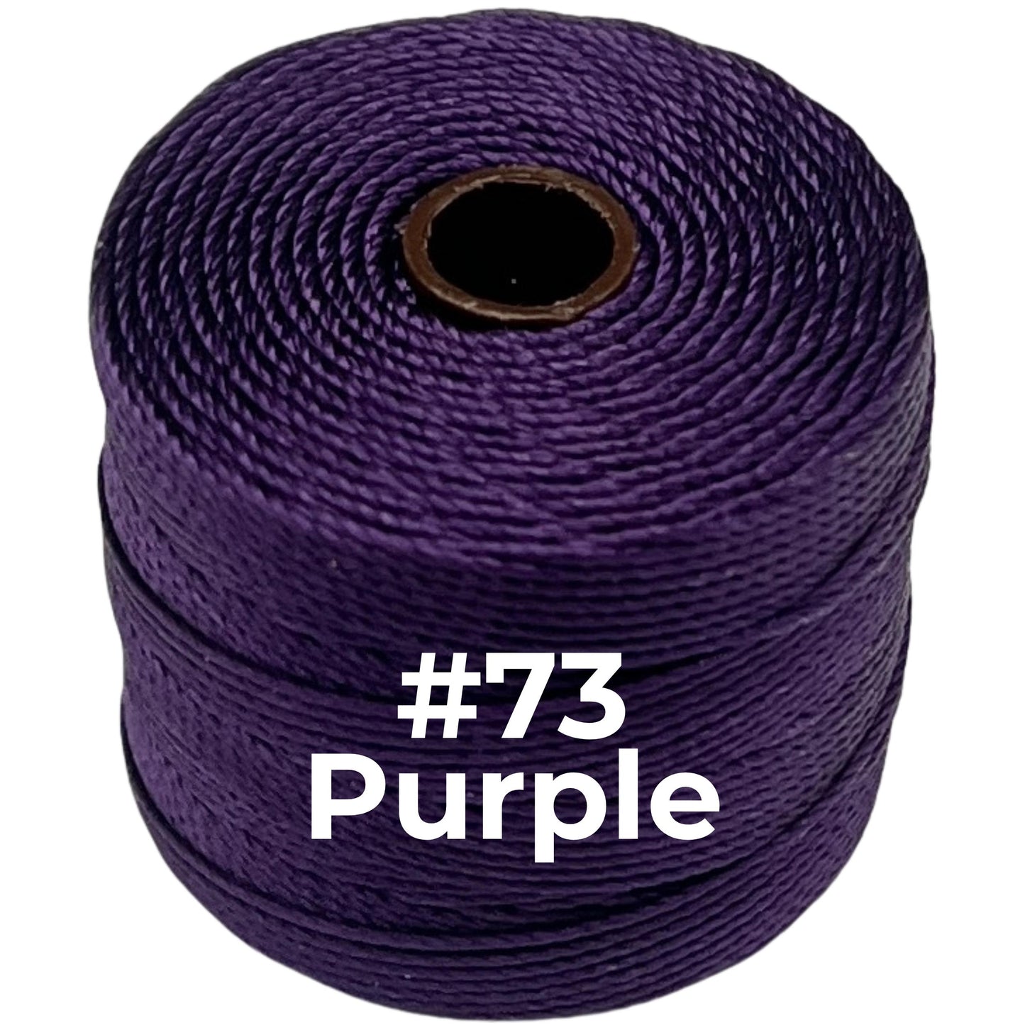 Purple S-Lon Bead Cord TEX 210 77yd 0.5mm
