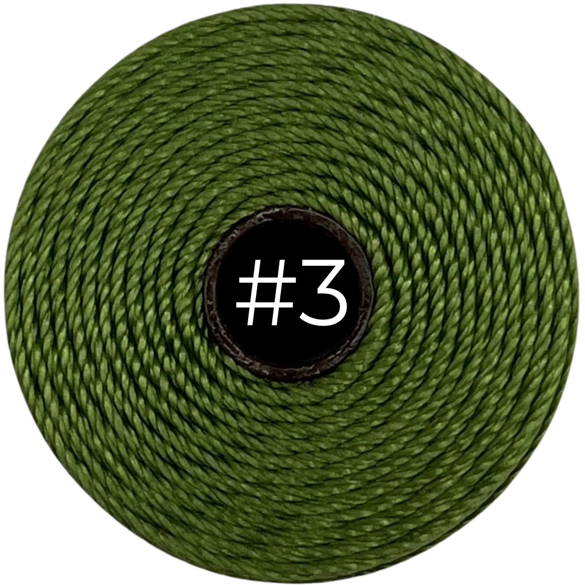 Avocado #03 S-Lon Bead Cord TEX 210 77yd 0.5mm