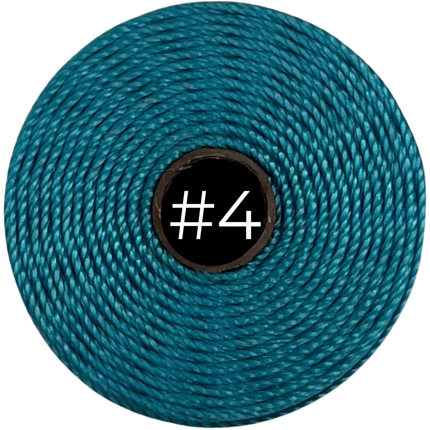 Bermuda Blue S-Lon Bead Cord TEX 210 77yd 0.5mm, 1 Spool