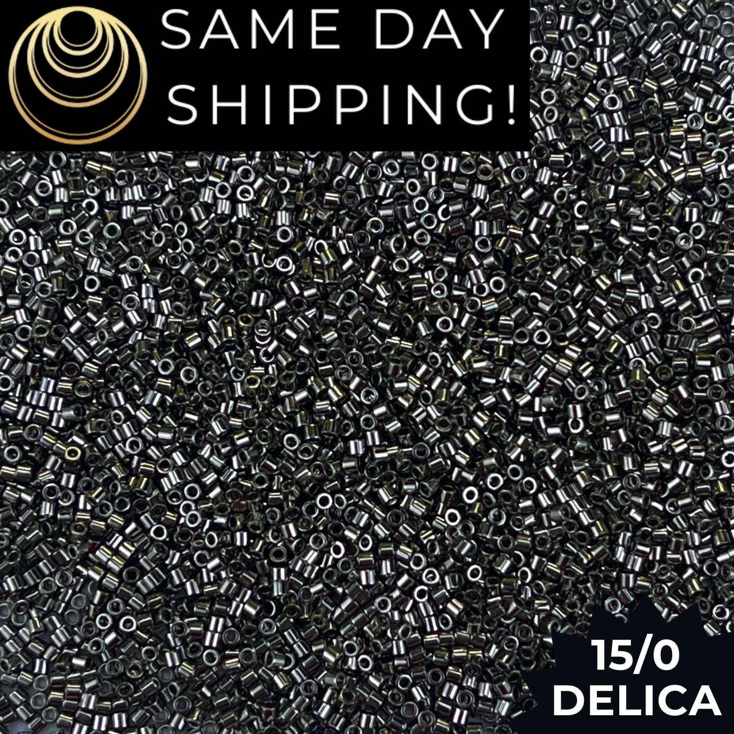 DBS0021 15/0 Miyuki Delica Beads Steel