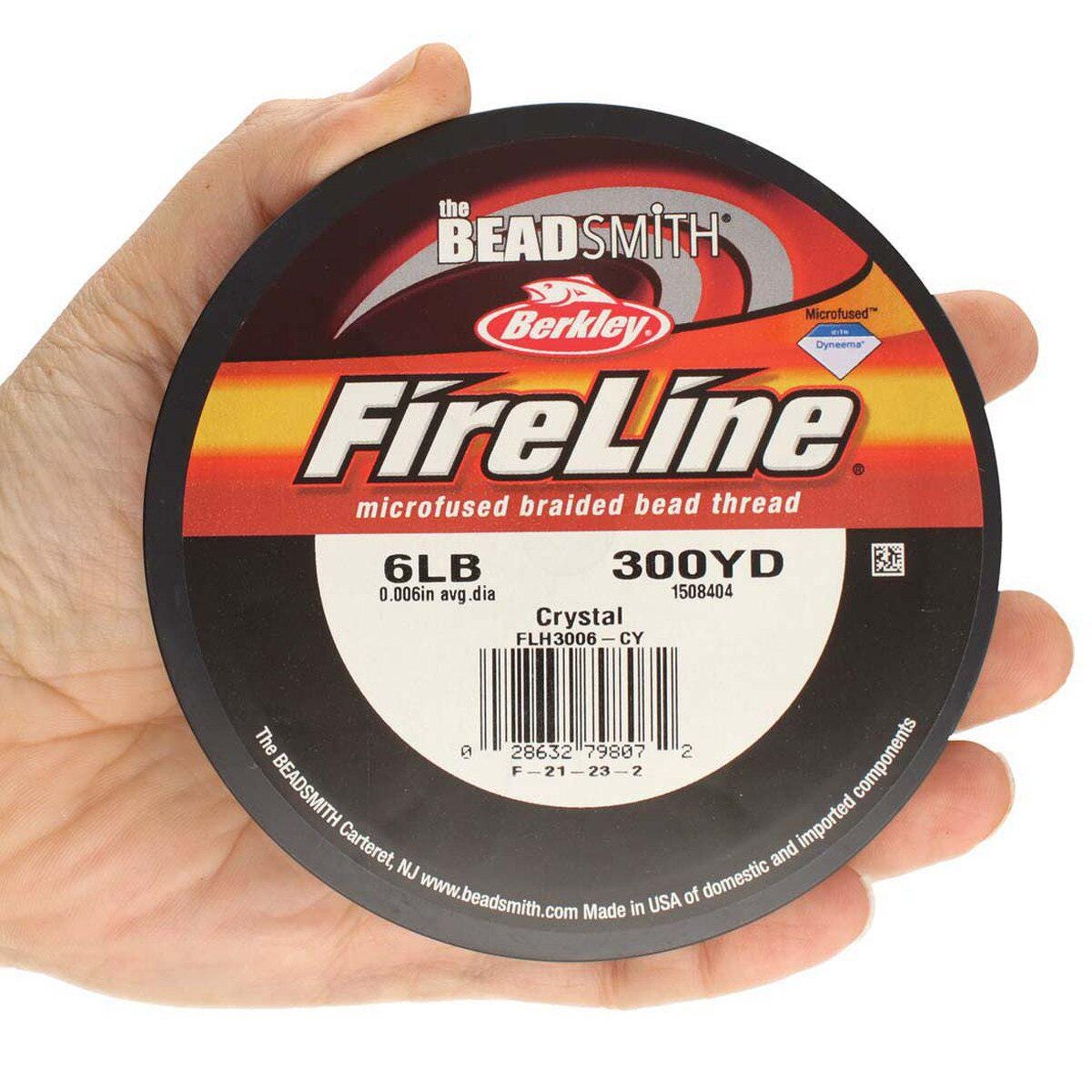 6LB, 300YD Crystal FireLine Beading Thread