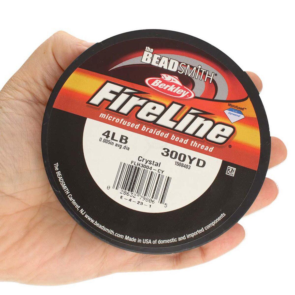 4LB, 300YD Crystal FireLine Beading Thread