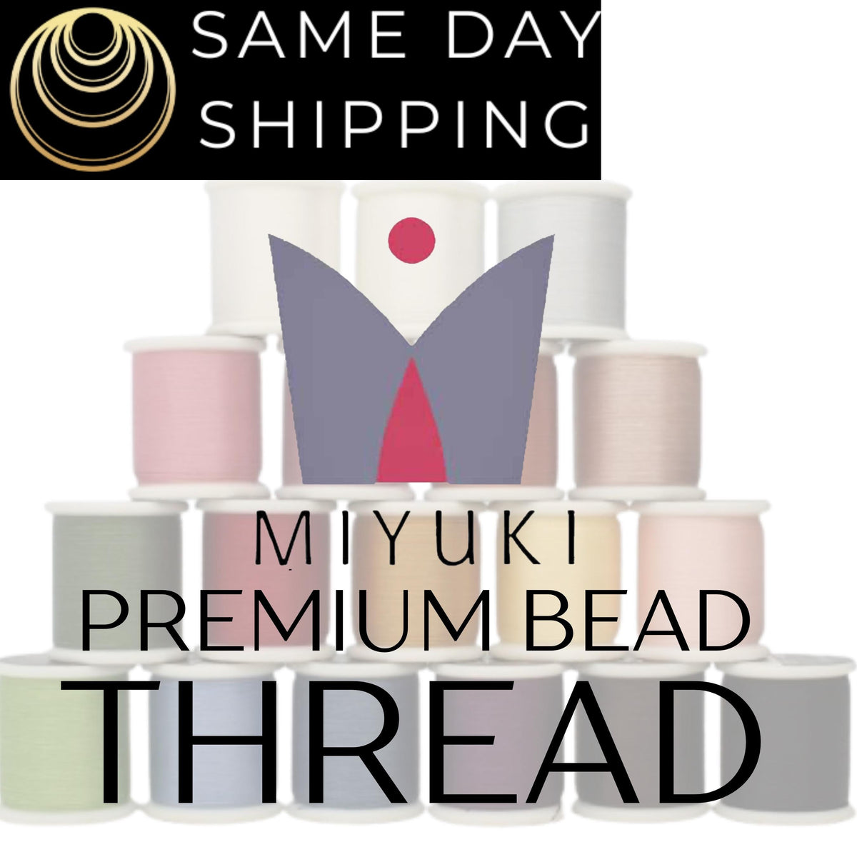 COPPER #15 Miyuki Beading Thread, 330dtex, 50 Meters