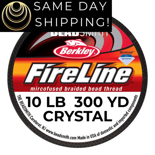 10LB, 300YD Crystal FireLine Beading Thread