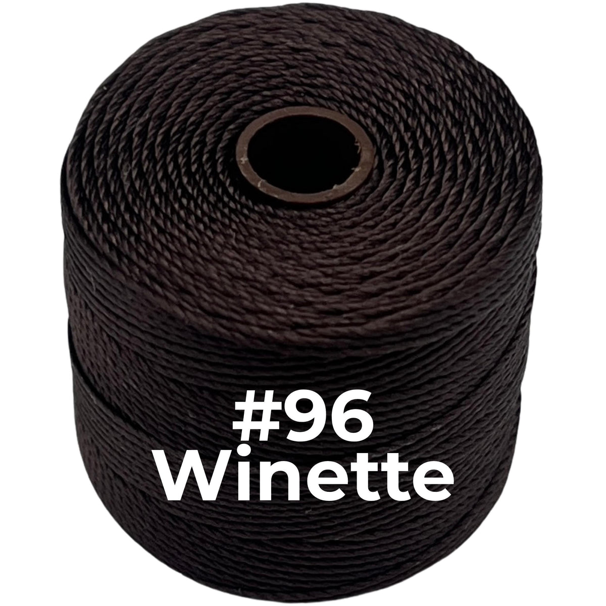 Winette #96 S-Lon Bead Cord TEX 210 77yd 0.5mm, 1 Spool