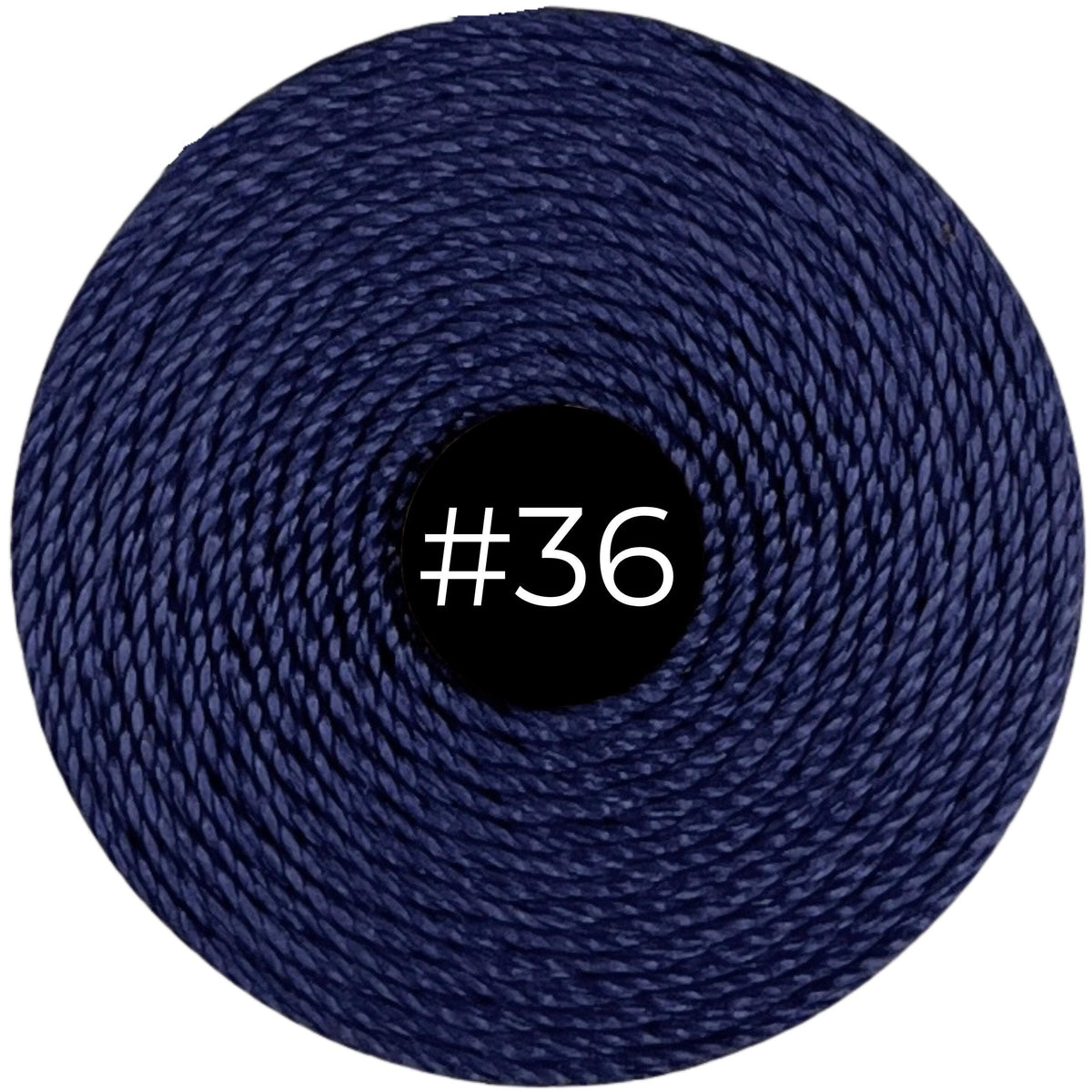 Hyacinth #36 S-Lon Bead Cord TEX 210 77yd 0.5mm