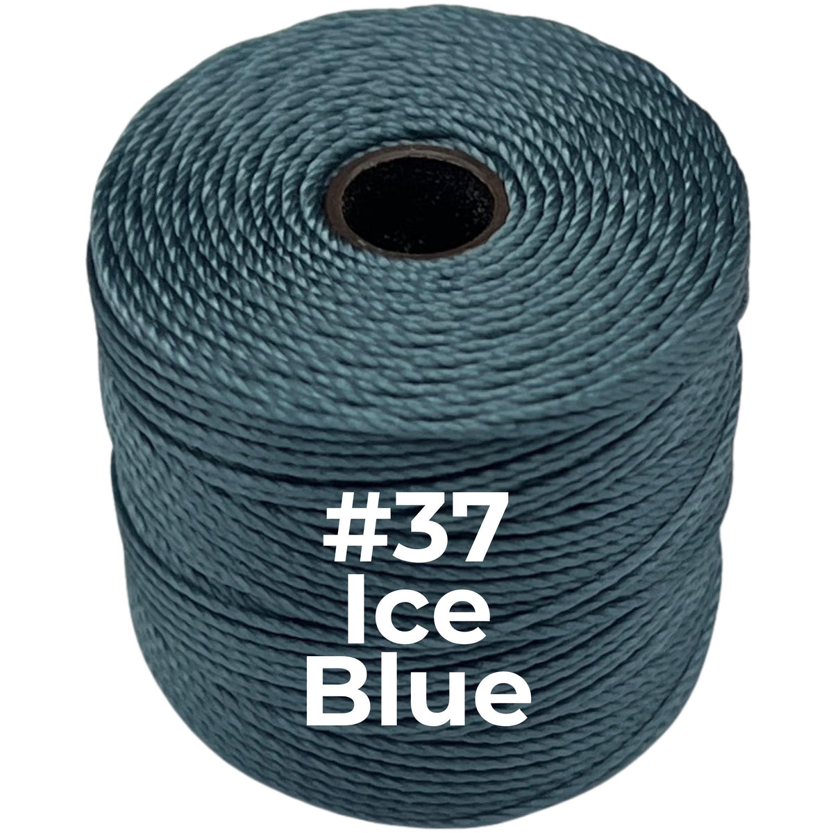 Ice Blue #37 S-Lon Bead Cord TEX 210 77yd 0.5mm