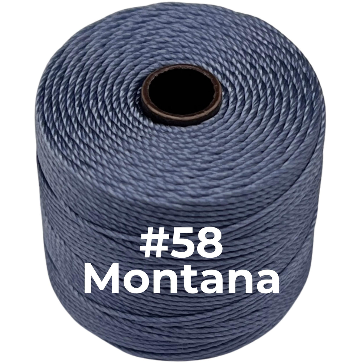 Montana #58 S-Lon Bead Cord TEX 210 77yd 0.5mm