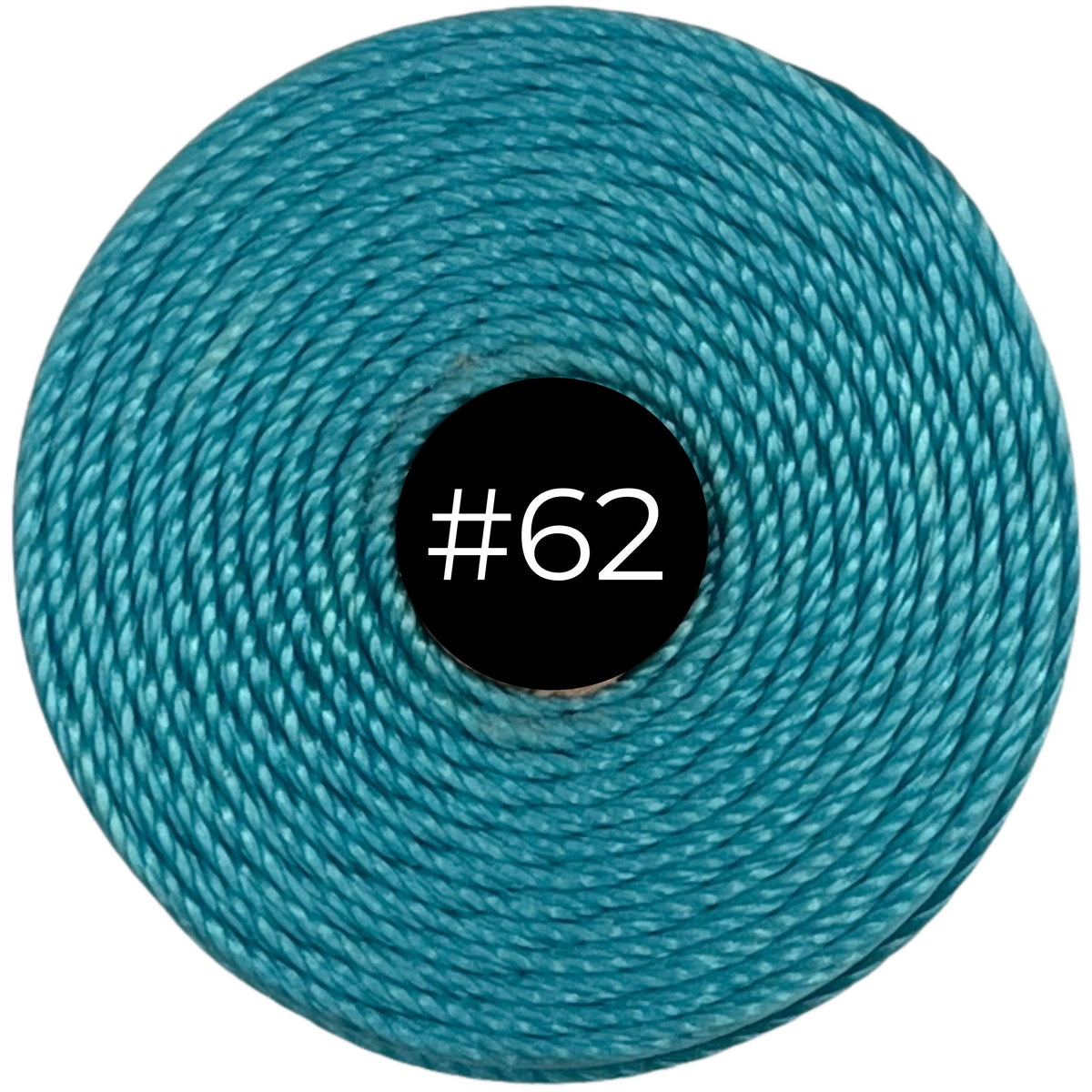 Nile Blue #62 S-Lon Bead Cord TEX 210 77yd 0.5mm