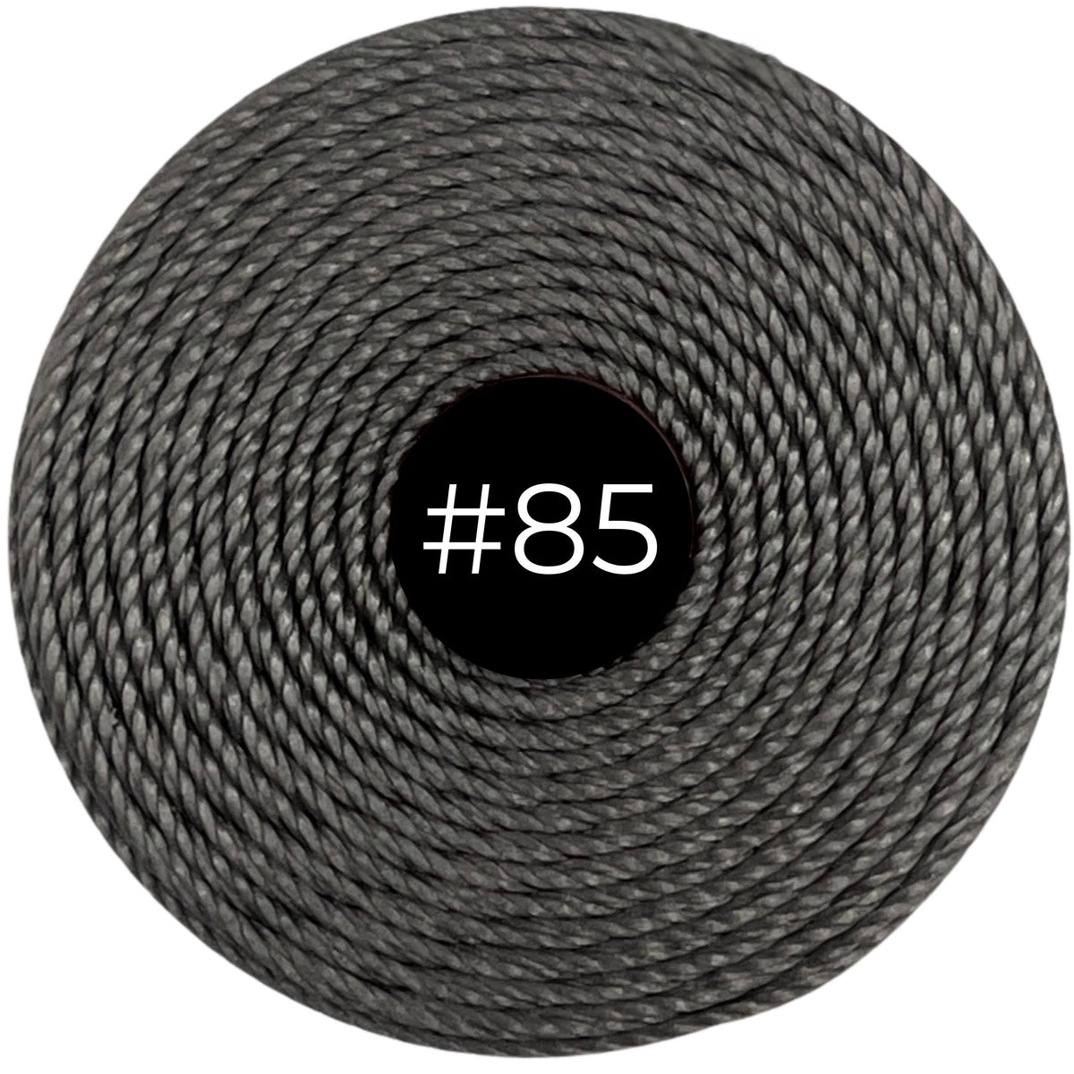 Steel #85 S-Lon Bead Cord TEX 210 77yd 0.5mm