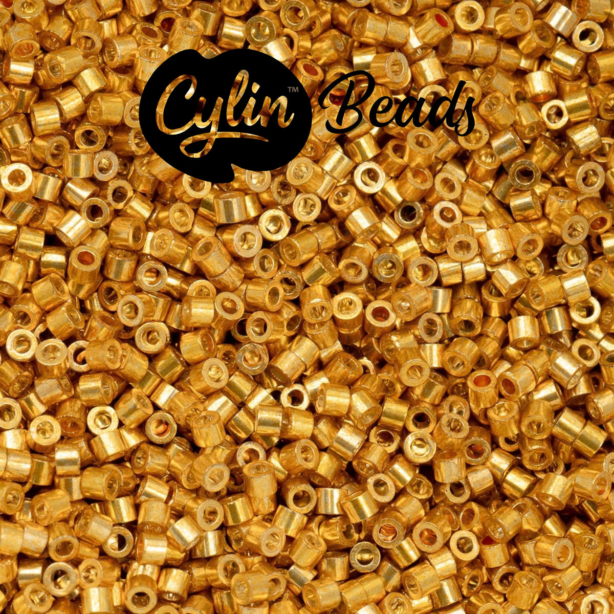 CY11-1006 11/0 Cylin Beads Gold AB