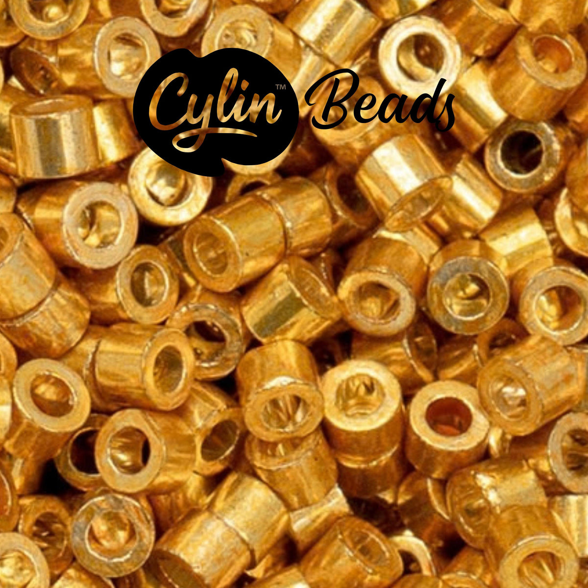 CY11-1006 11/0 Cylin Beads Gold AB