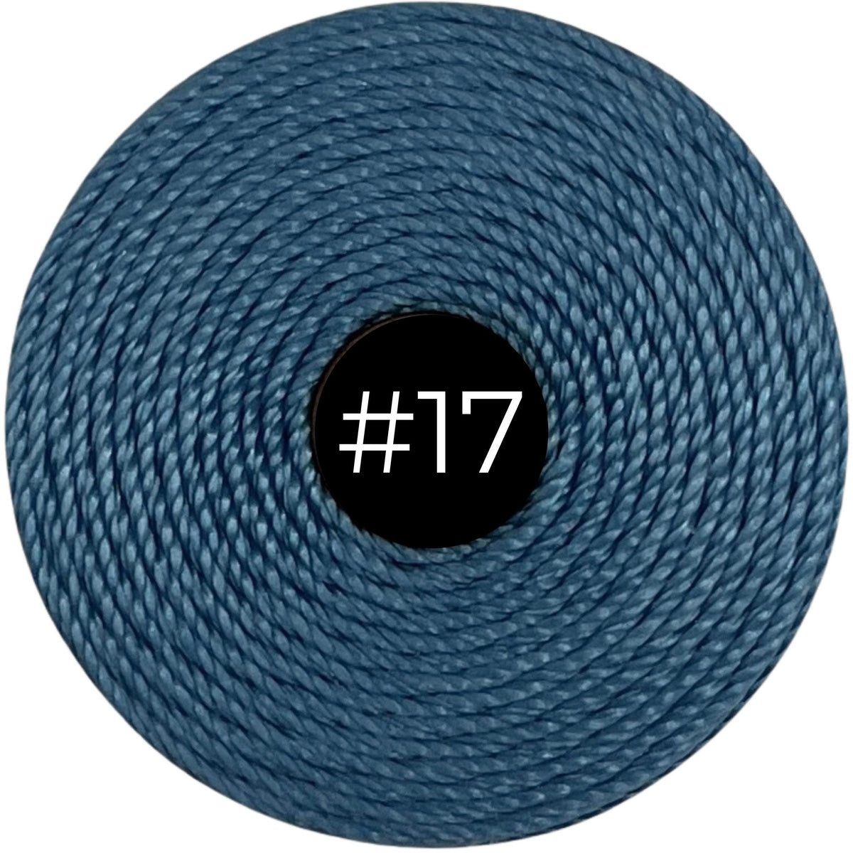 Carolina Blue #17 S-Lon Bead Cord TEX 210 77yd 0.5mm