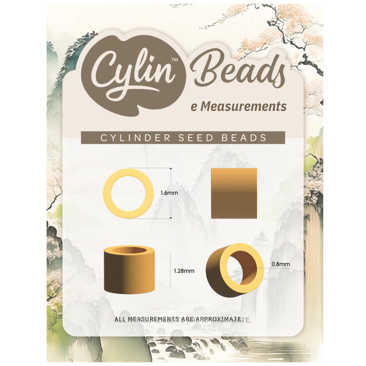 CY11-1001 11/0 Cylin Beads Purple Iris