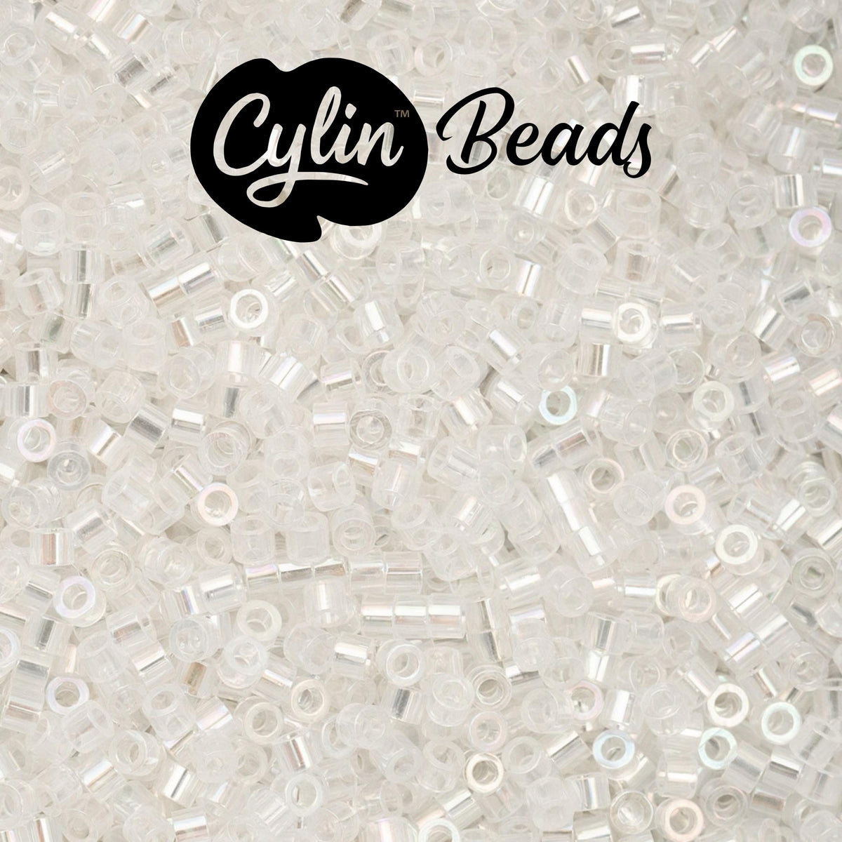 CY11-1011 11/0 Cylin Beads Crystal AB