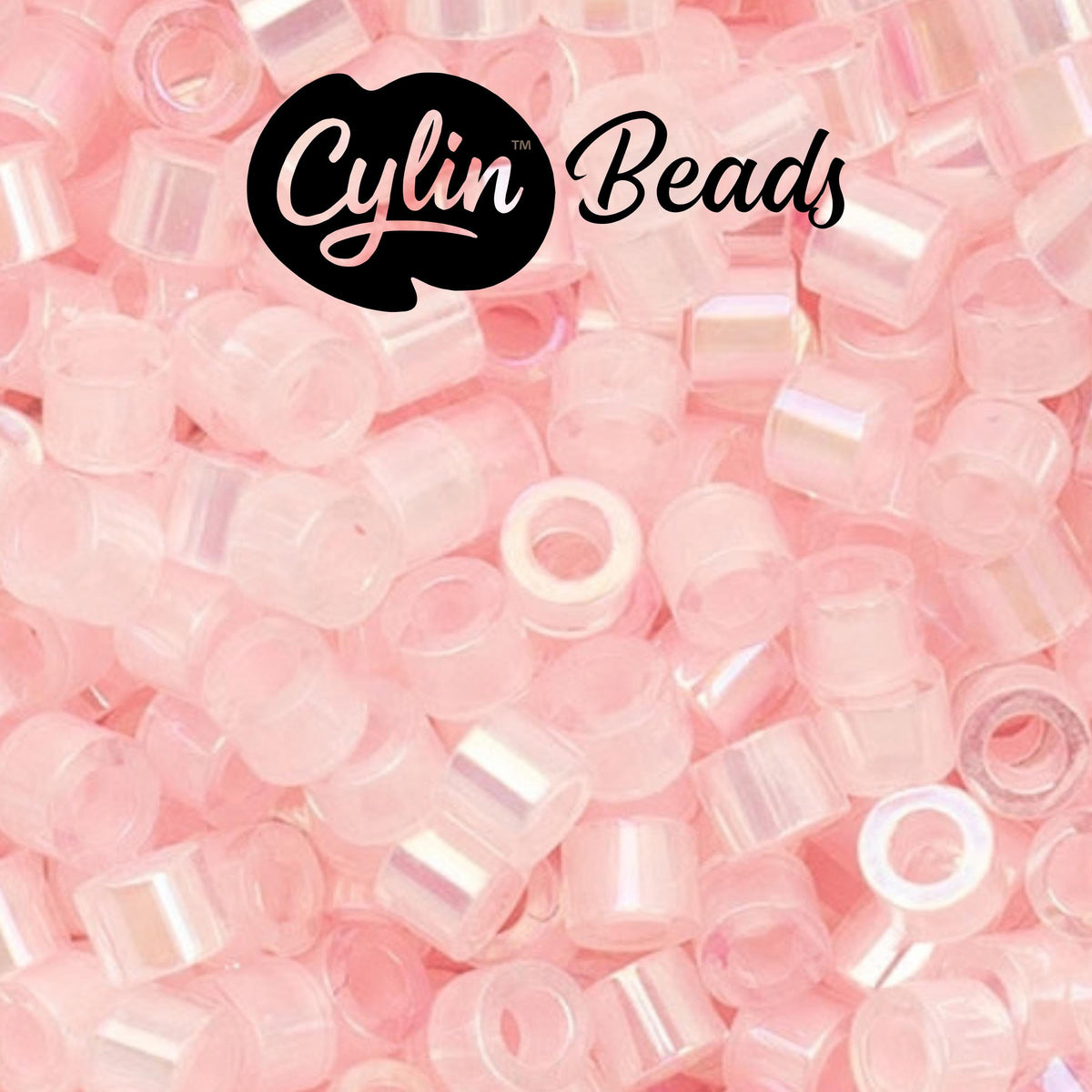 CY11-1014 11/0 Cylin Beads Pale Pink Lined