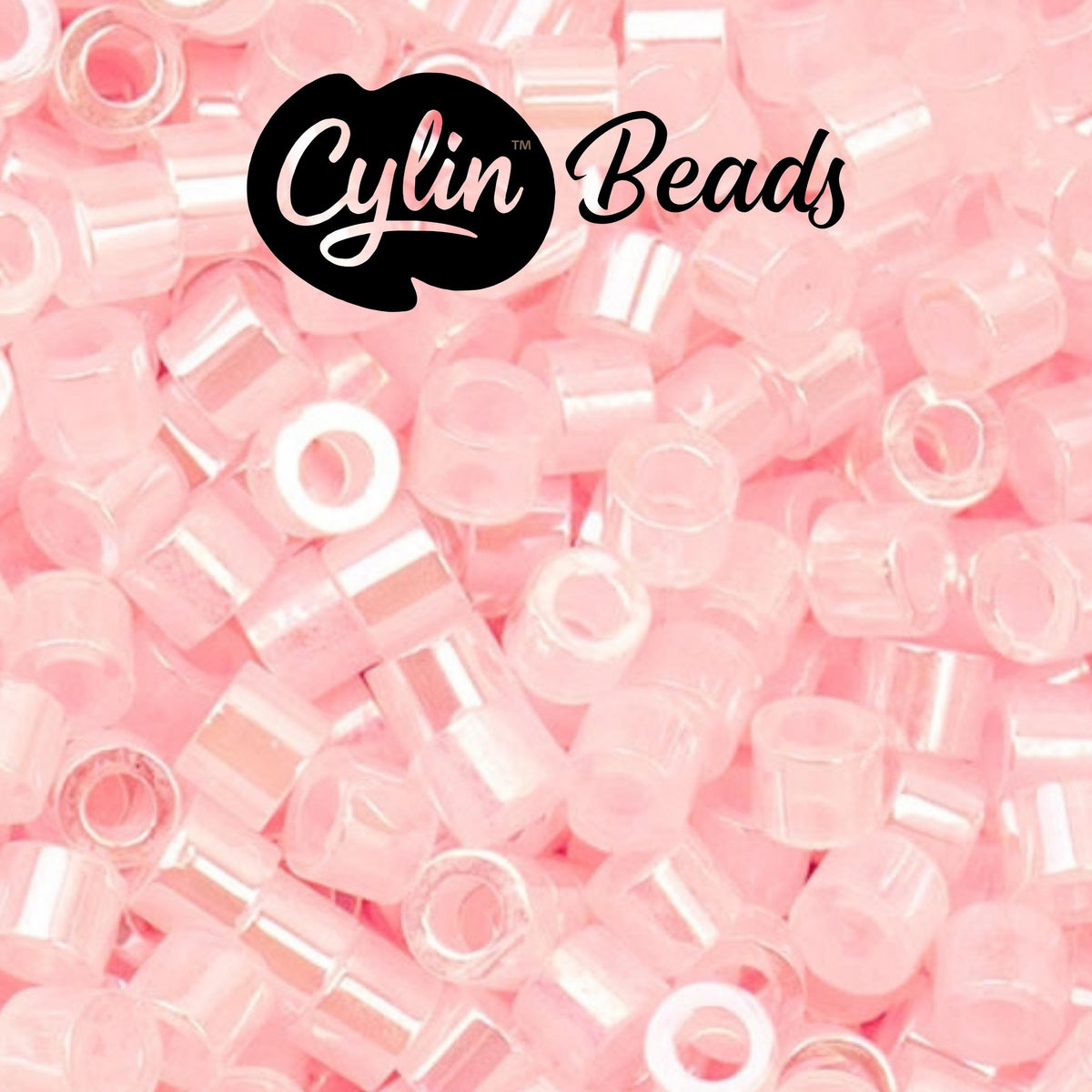 CY11-1031 11/0 Cylin Beads Crystal Light Pink Ceylon