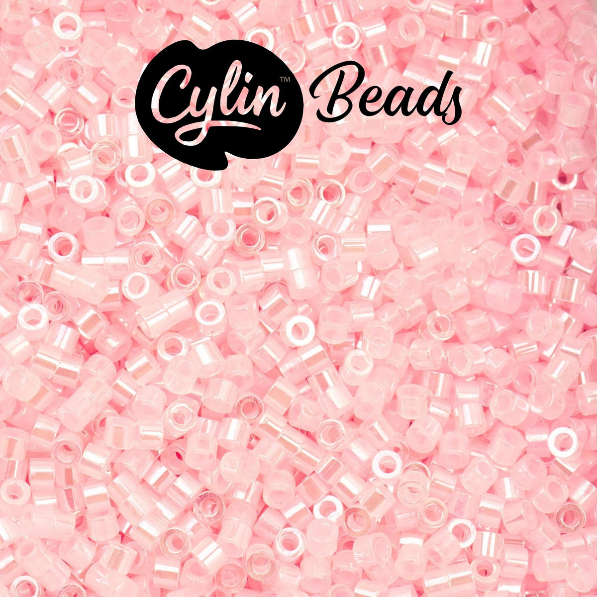 CY11-1031 11/0 Cylin Beads Crystal Light Pink Ceylon