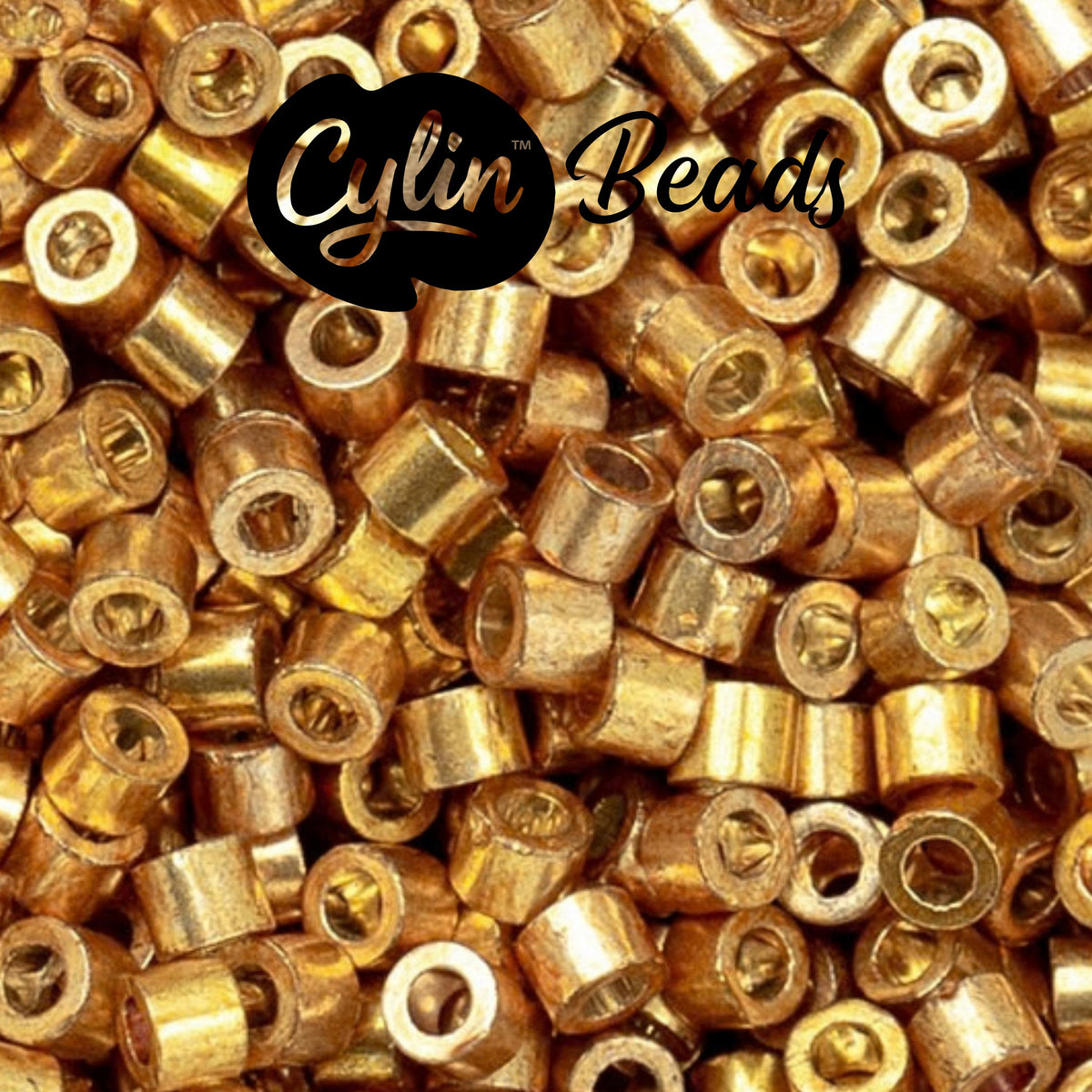 CY11-1039 11/0 Cylin Beads Opaque Toasted Caramel