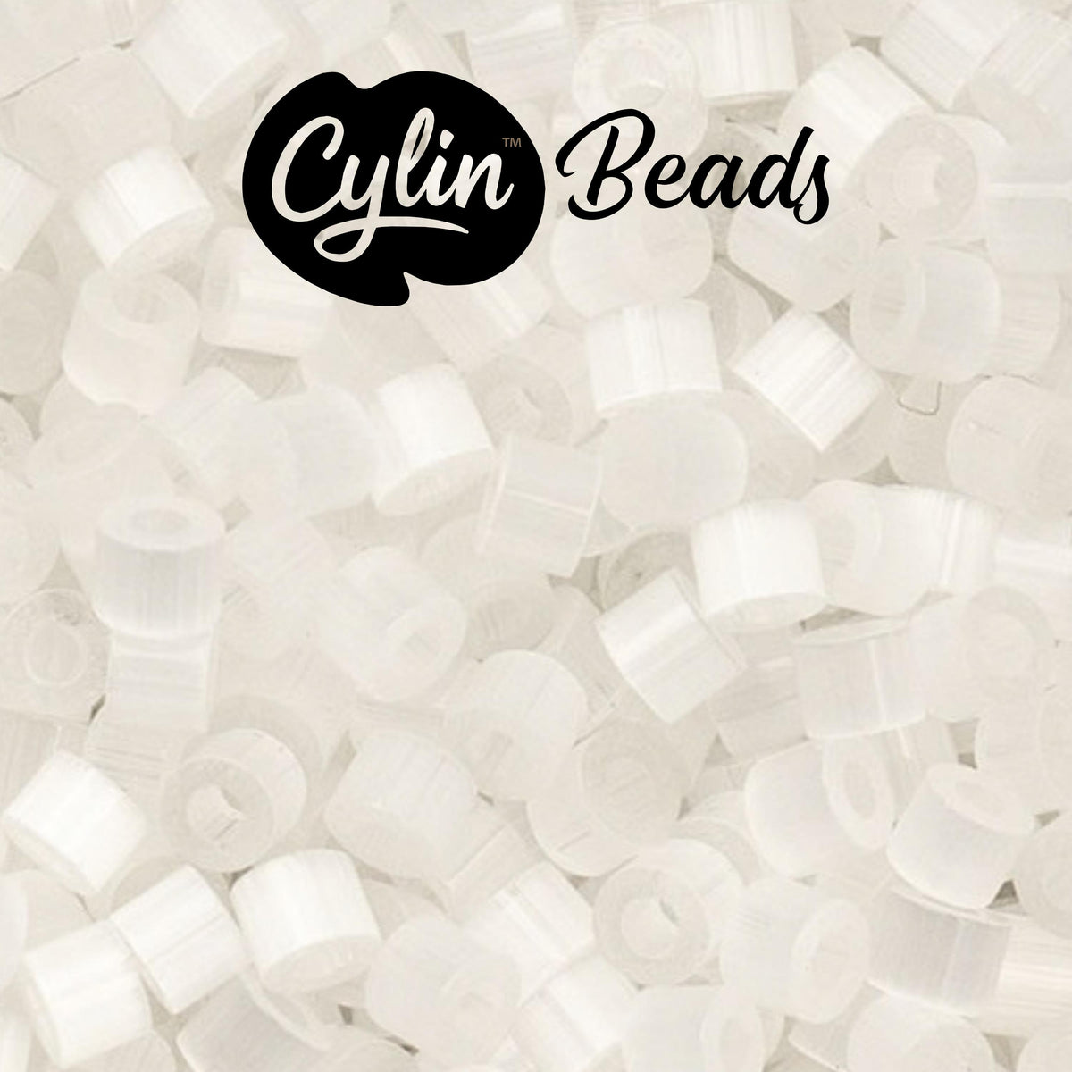 CY11-1044 11/0 Cylin Beads Crystal Silk Satin