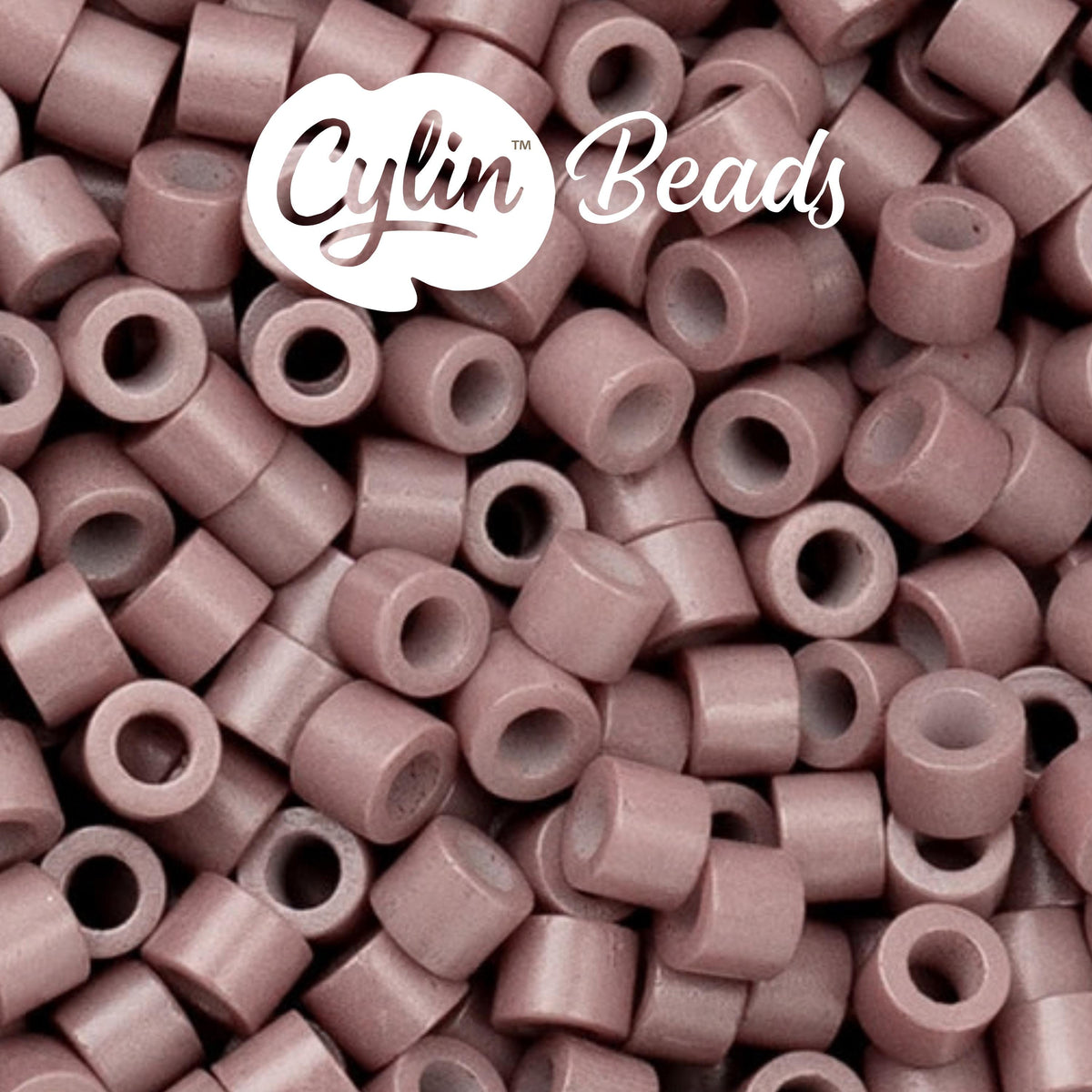 CY11-1060 11/0 Cylin Beads Opaque Mauve