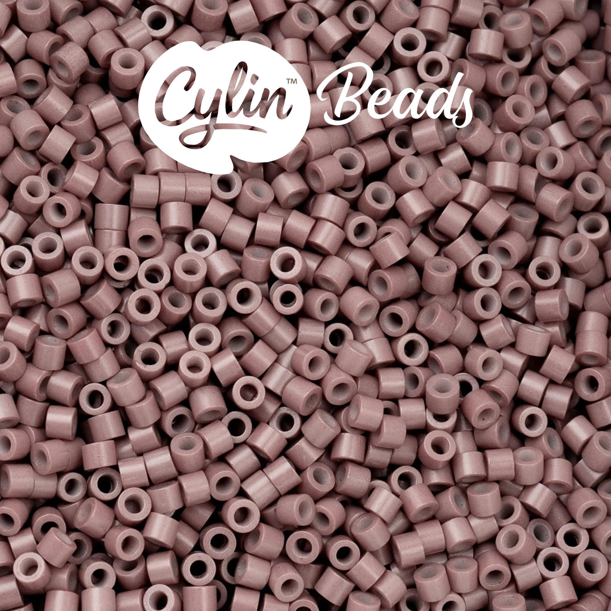 CY11-1060 11/0 Cylin Beads Opaque Mauve