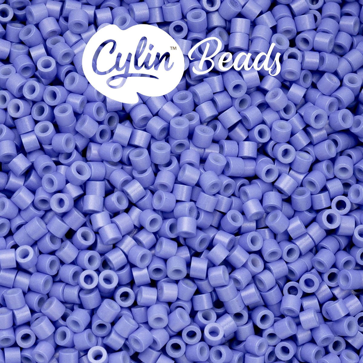 CY11-1062 11/0 Cylin Beads Opaque Cornflower Blue