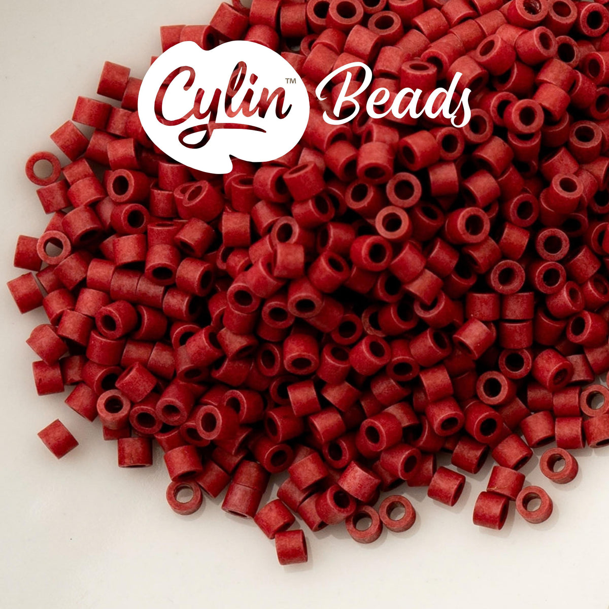 CY11-1073 11/0 Cylin Beads Opaque Matte Claret