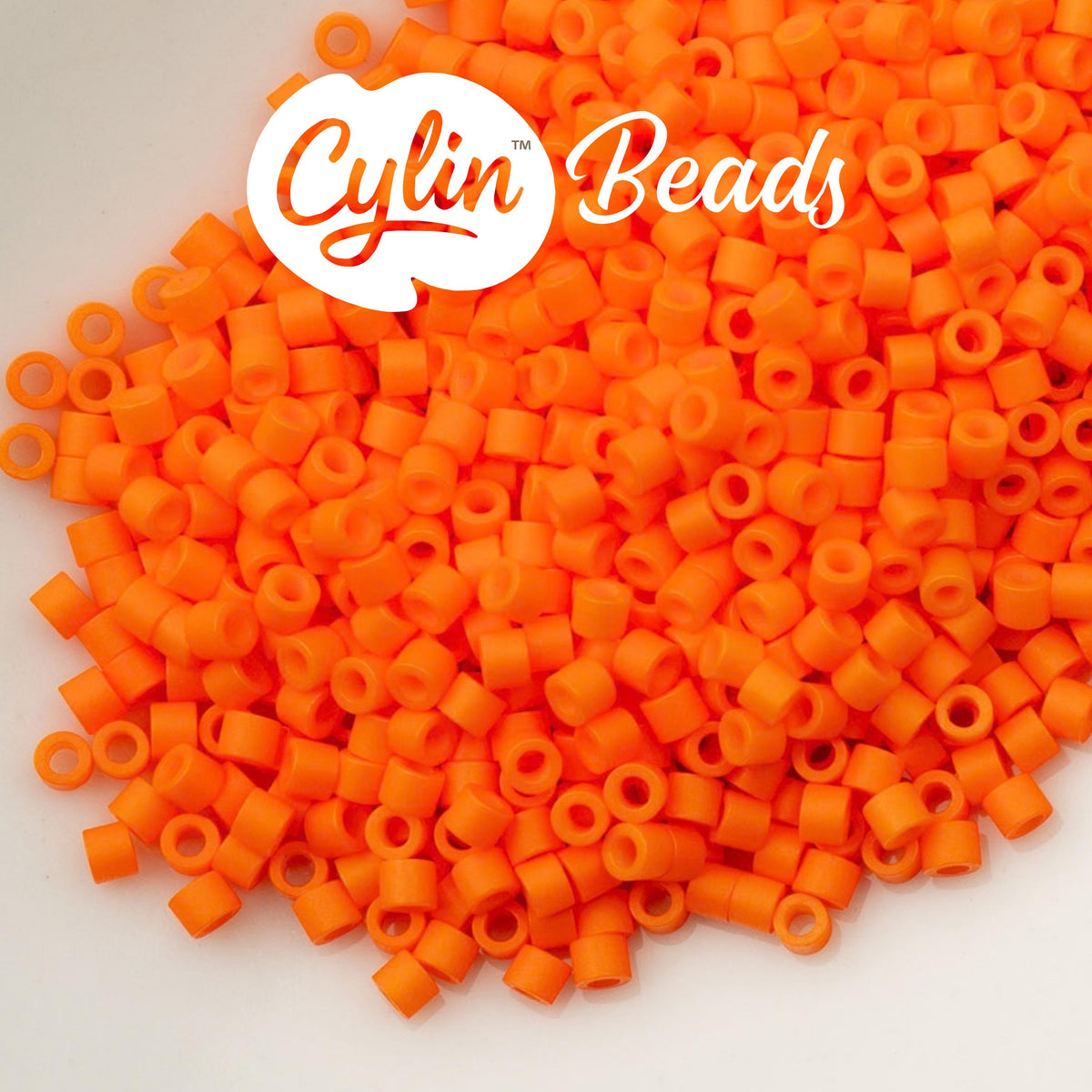 CY11-1076 11/0 Cylin Beads Opaque Mango Burst