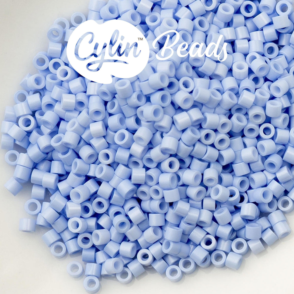 CY11-1079 11/0 Cylin Beads Opaque Bluebell Mist