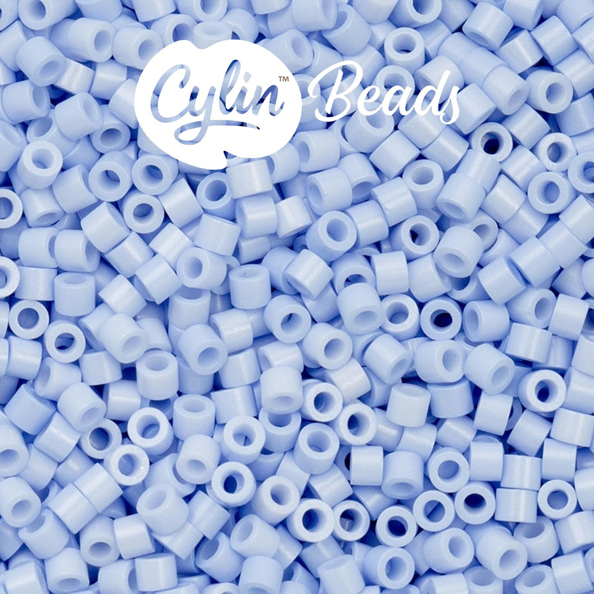 CY11-1079 11/0 Cylin Beads Opaque Bluebell Mist