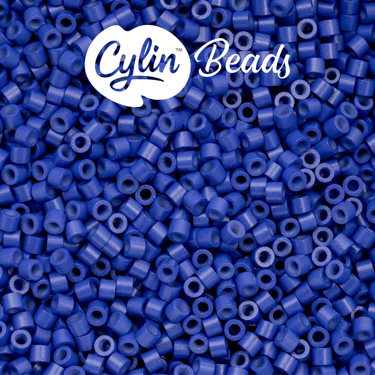 CY11-1080 11/0 Cylin Beads Opaque Royal Blue