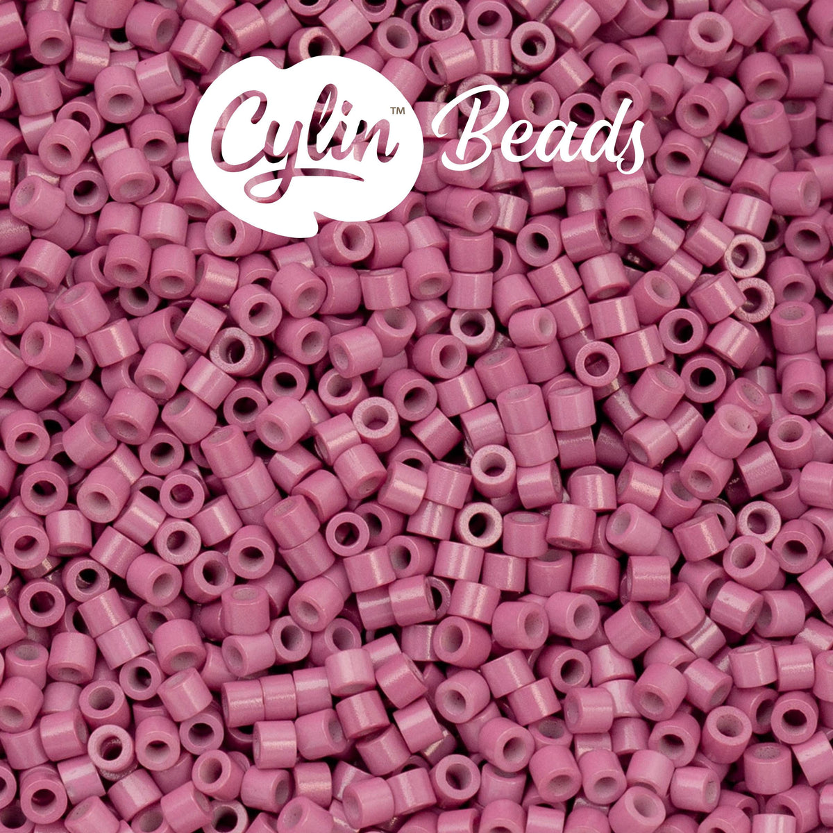 CY11-1088 11/0 Cylin Beads Opaque Vintage Rose