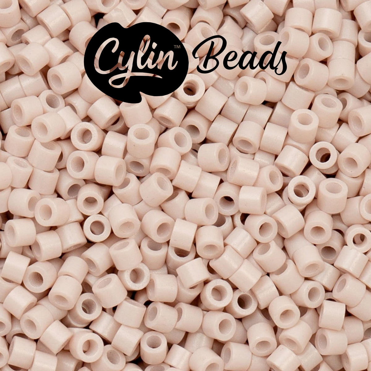 CY11-1091 11/0 Cylin Beads Opaque Pale Rose