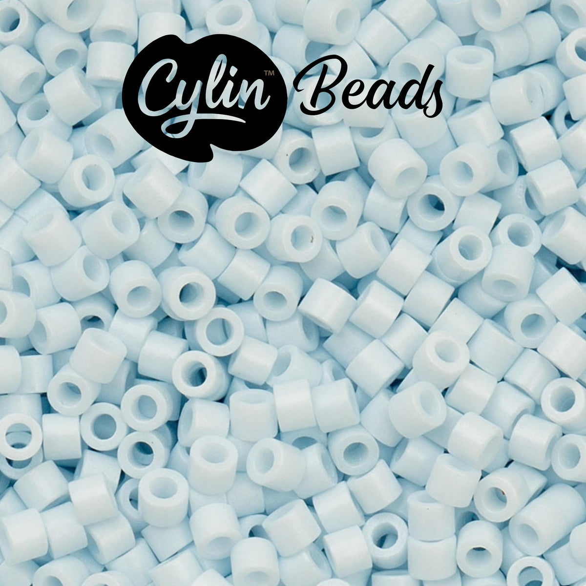 CY11-1092 11/0 Cylin Beads Opaque Light Blue Sky