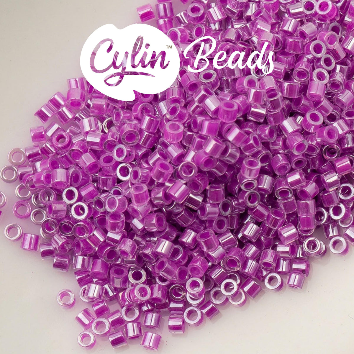 CY11-1097 11/0 Cylin Beads Grape Neon