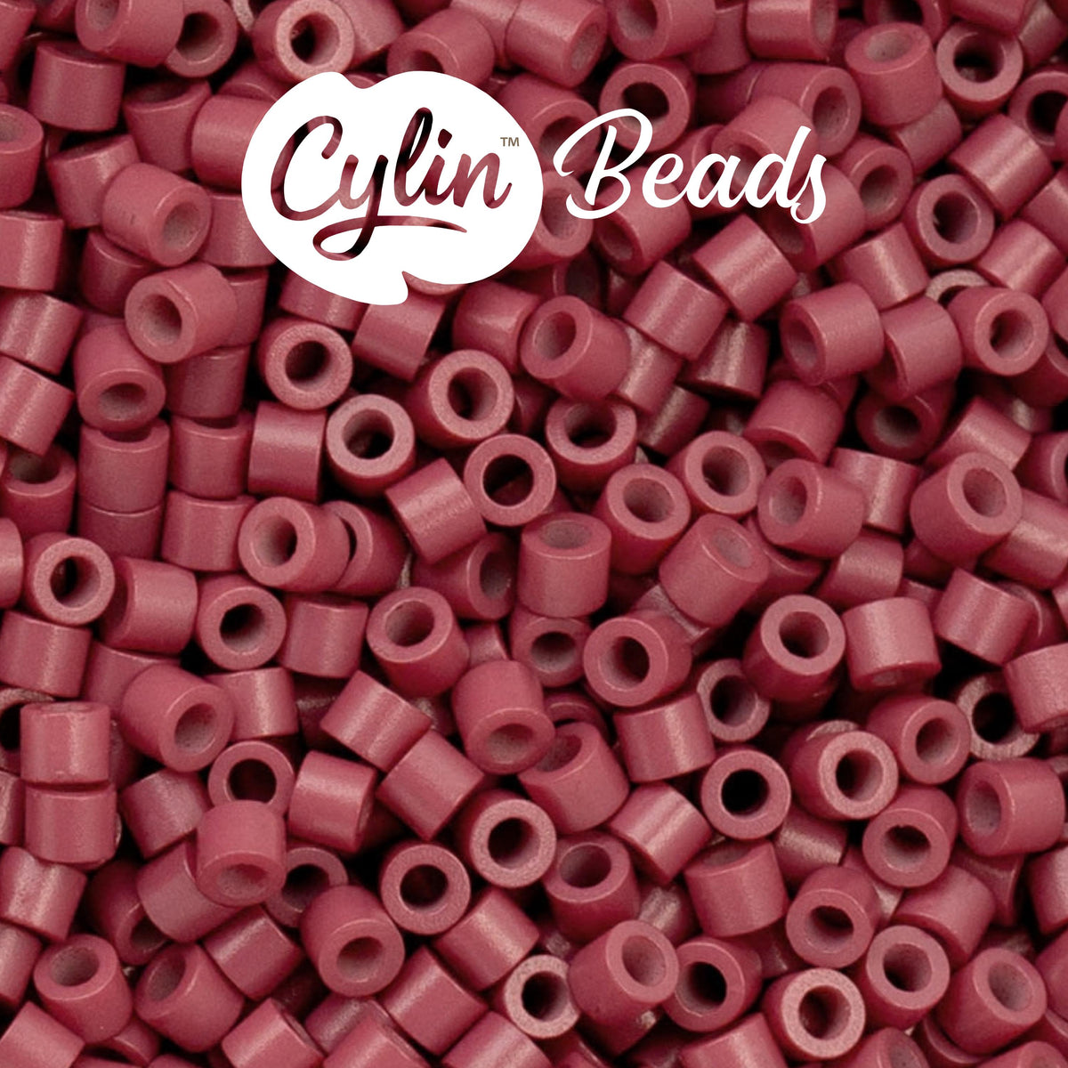 CY11-1102 11/0 Cylin Beads Opaque Victorian Rose