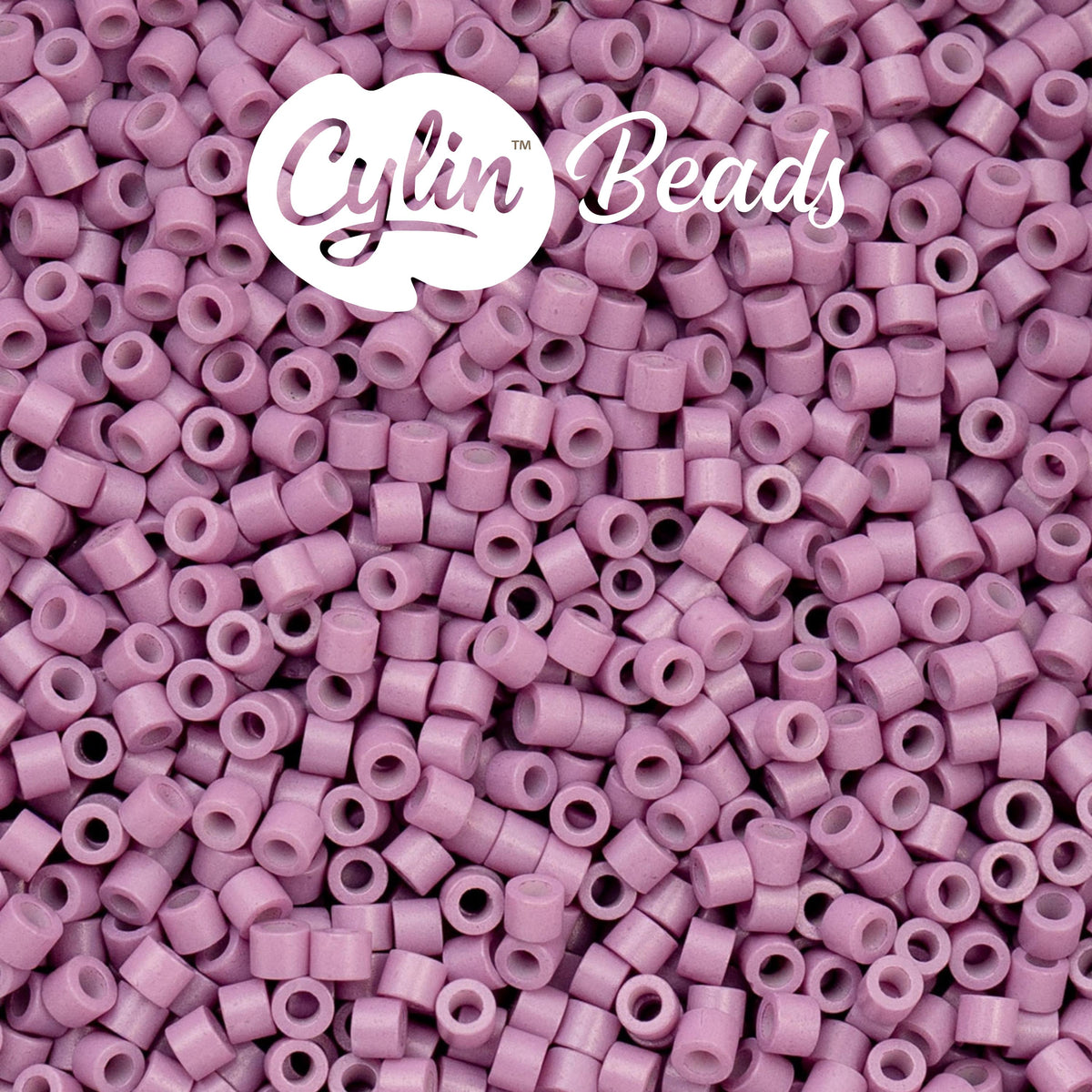 CY11-1110 11/0 Cylin Beads Opaque Lilac