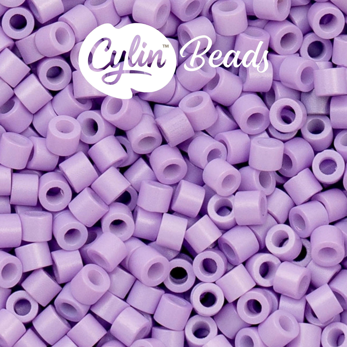 CY11-1111 11/0 Cylin Beads Opaque Light Purple