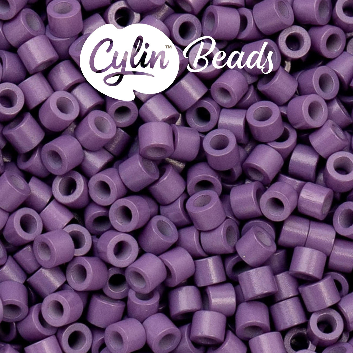 CY11-1112 11/0 Cylin Beads Opaque Dark Mauve
