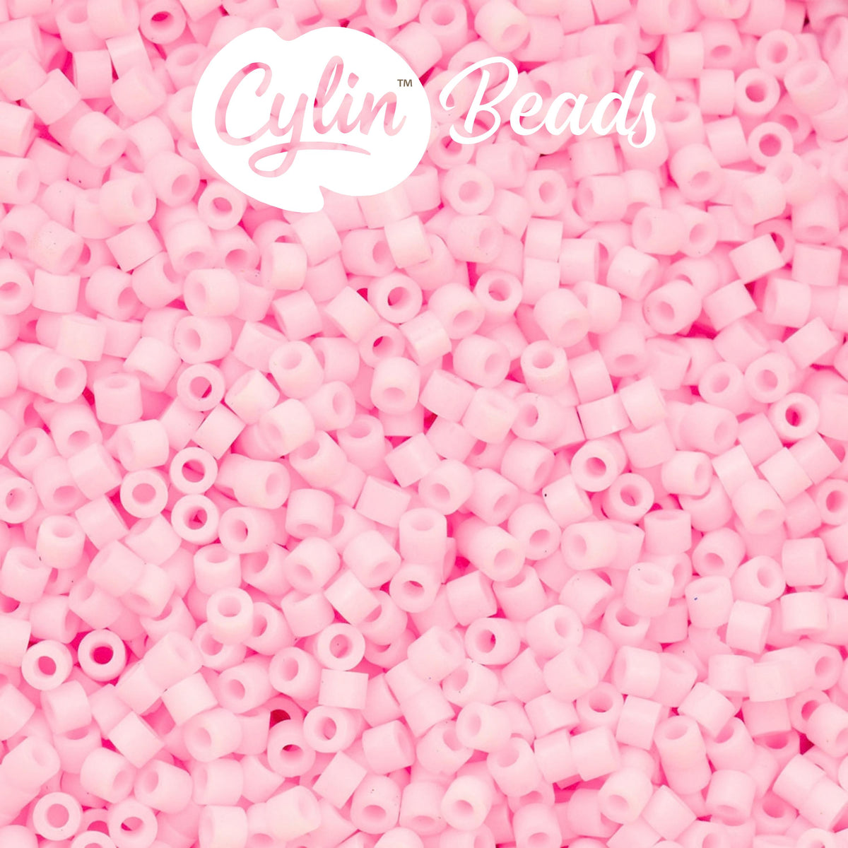 CY11-1161 11/0 Cylin Beads Matte Dark Pink Macaron