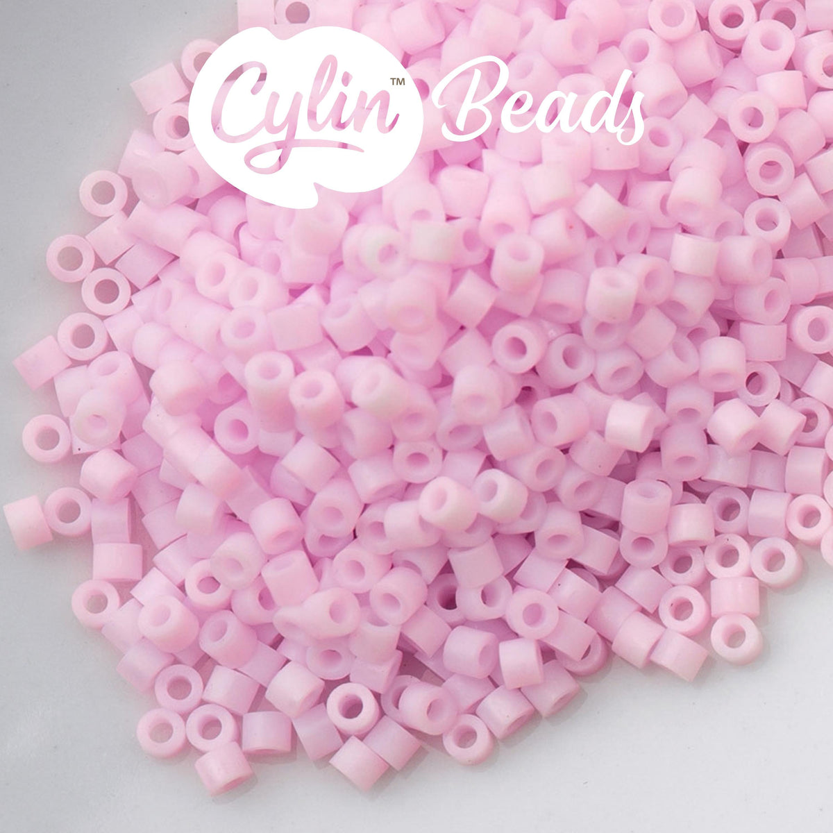 CY11-1162 11/0 Cylin Beads Matte Pink Cotton Candy Macaron