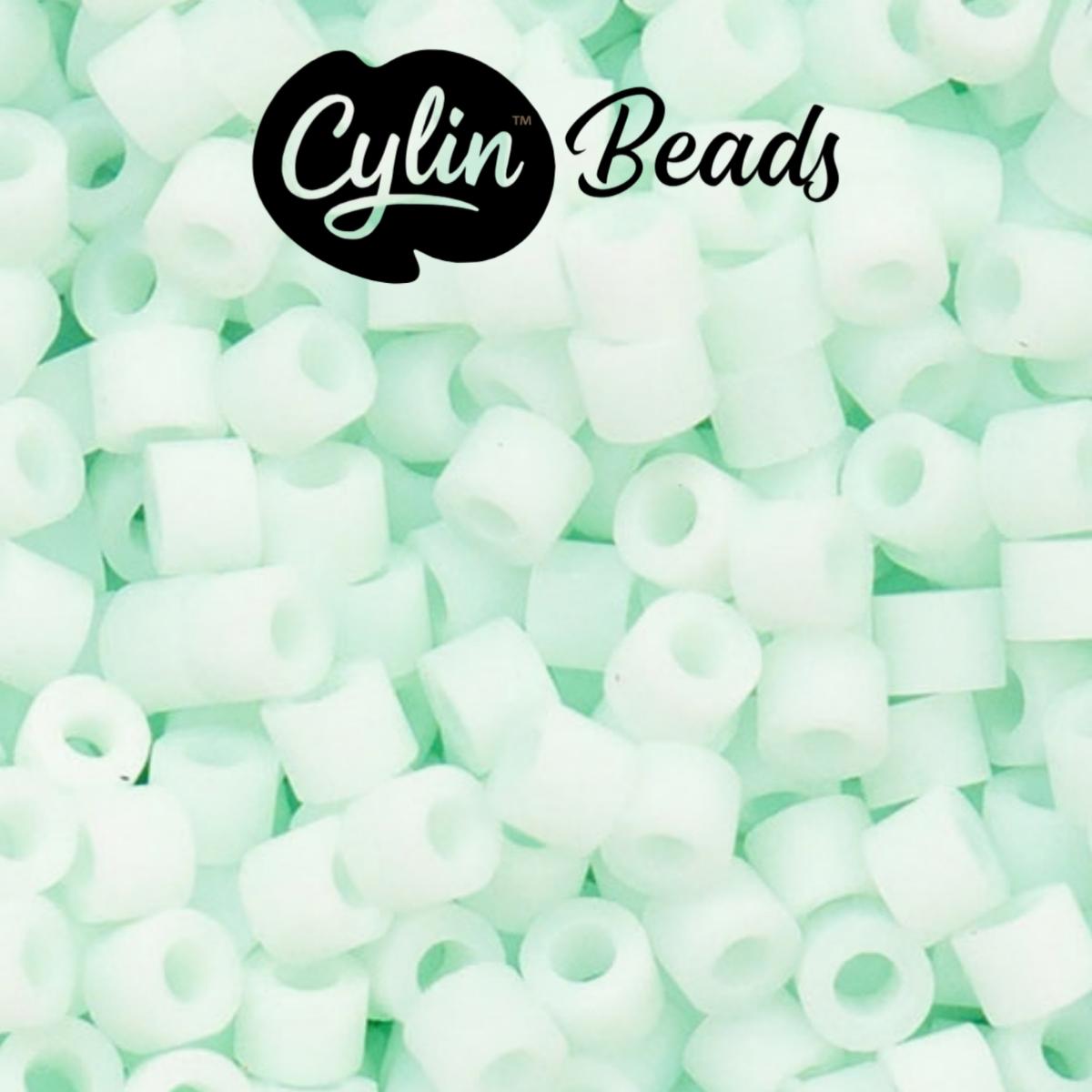 CY11-1165 11/0 Cylin Beads Matte Pale Seafoam Macaron